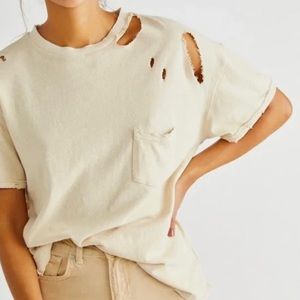 Never worn Free People Rubi Tee